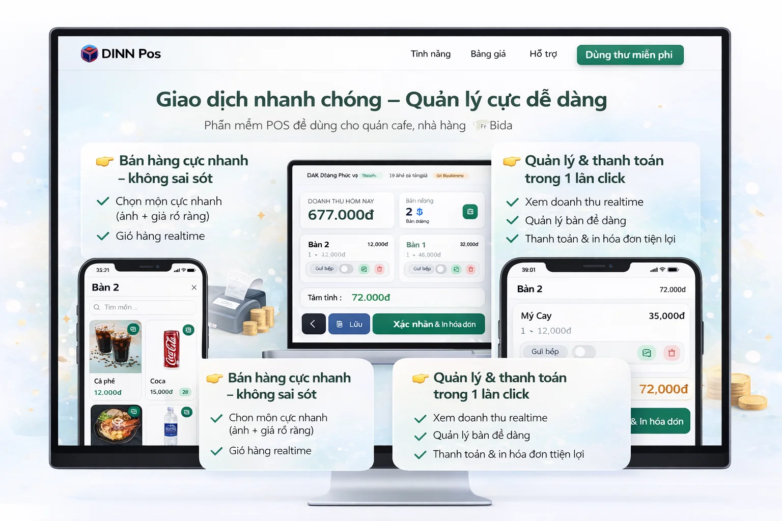 Phần mềm quản lý bán hàng DINN_POS